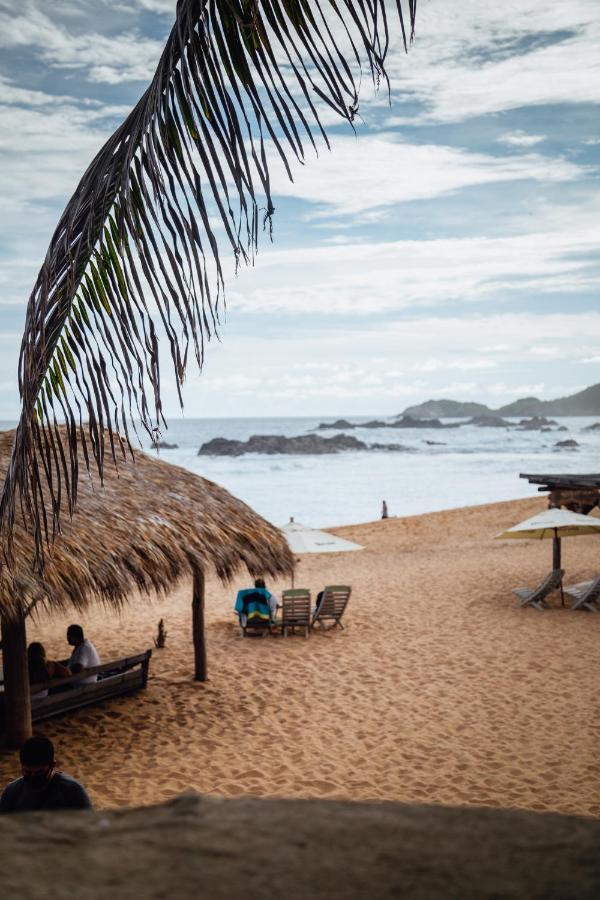 Un Sueno Cabanas Del Pacifico San Agustinillo Eksteriør billede