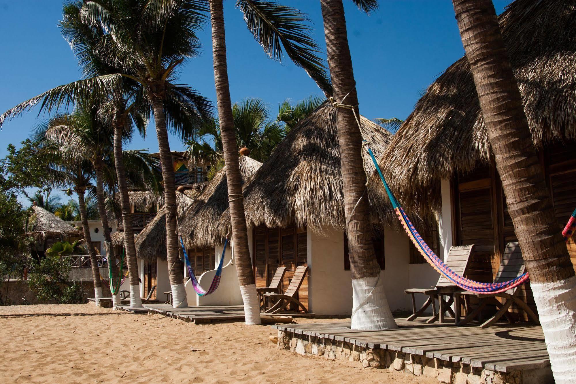 Un Sueno Cabanas Del Pacifico San Agustinillo Eksteriør billede