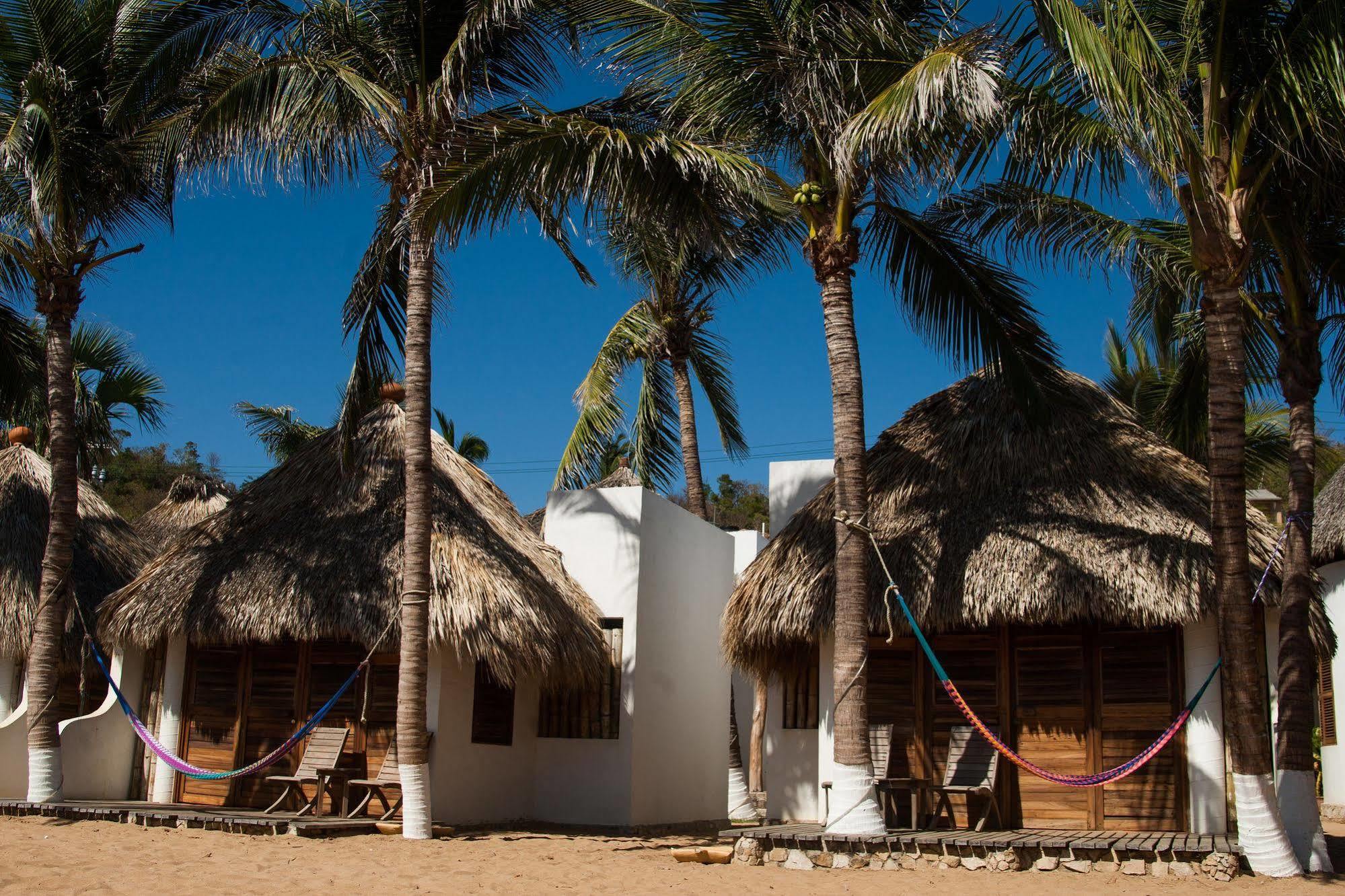 Un Sueno Cabanas Del Pacifico San Agustinillo Eksteriør billede