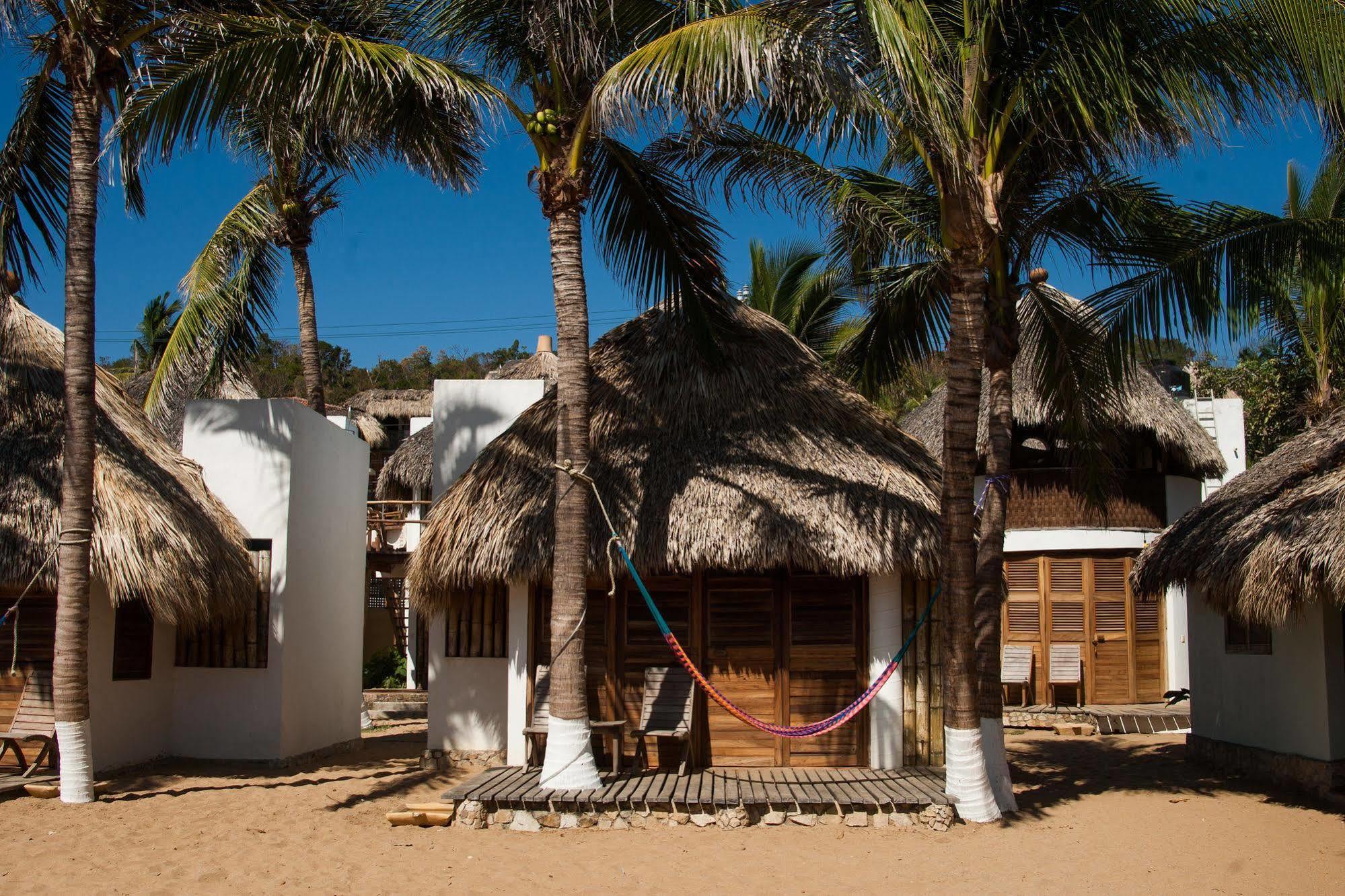 Un Sueno Cabanas Del Pacifico San Agustinillo Eksteriør billede