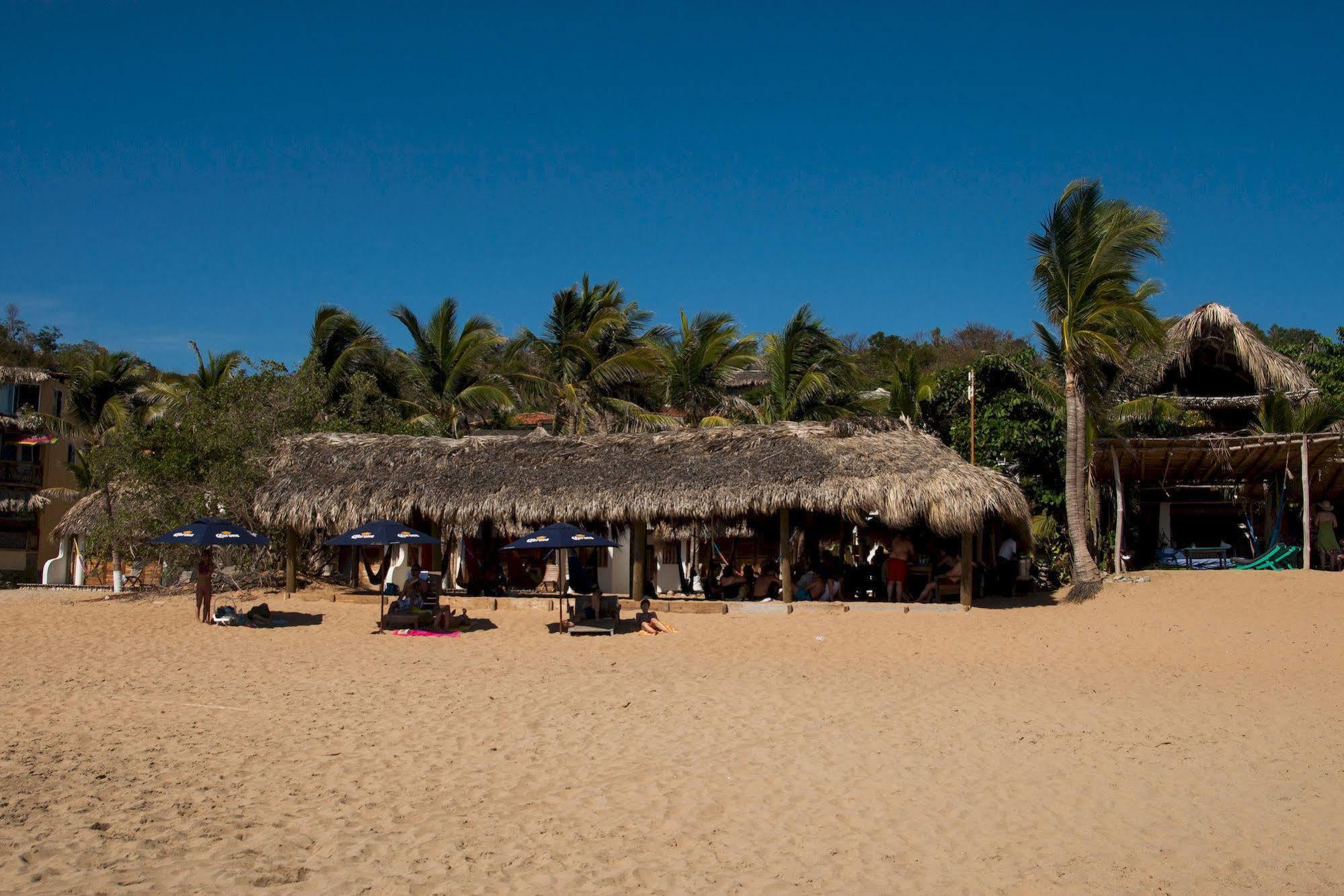 Un Sueno Cabanas Del Pacifico San Agustinillo Eksteriør billede