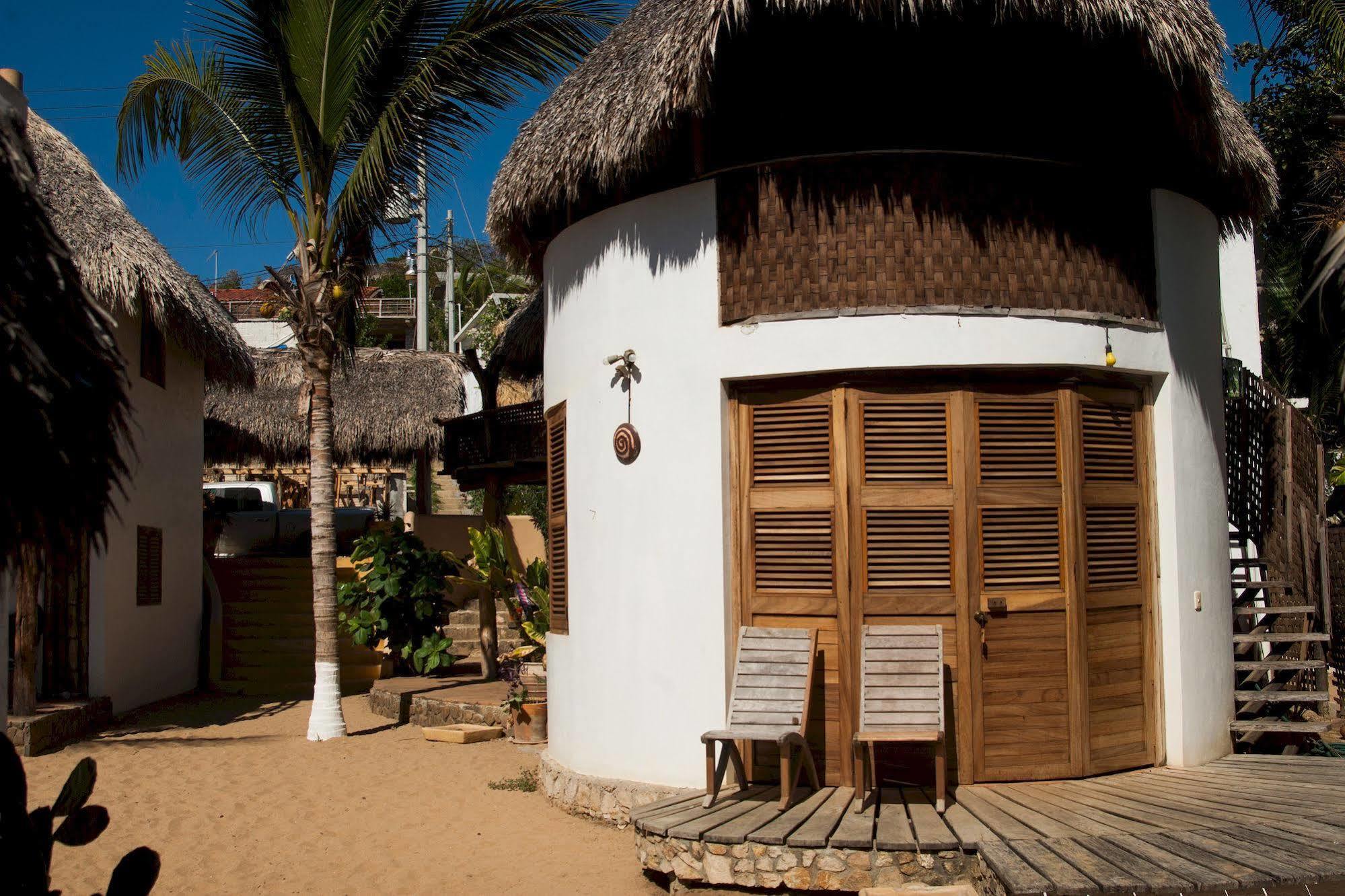 Un Sueno Cabanas Del Pacifico San Agustinillo Eksteriør billede